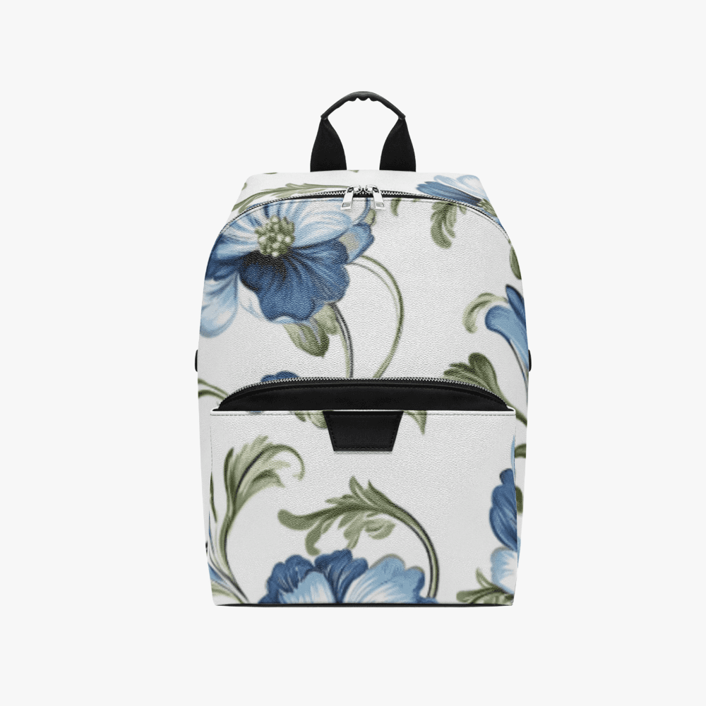 Leather backpack