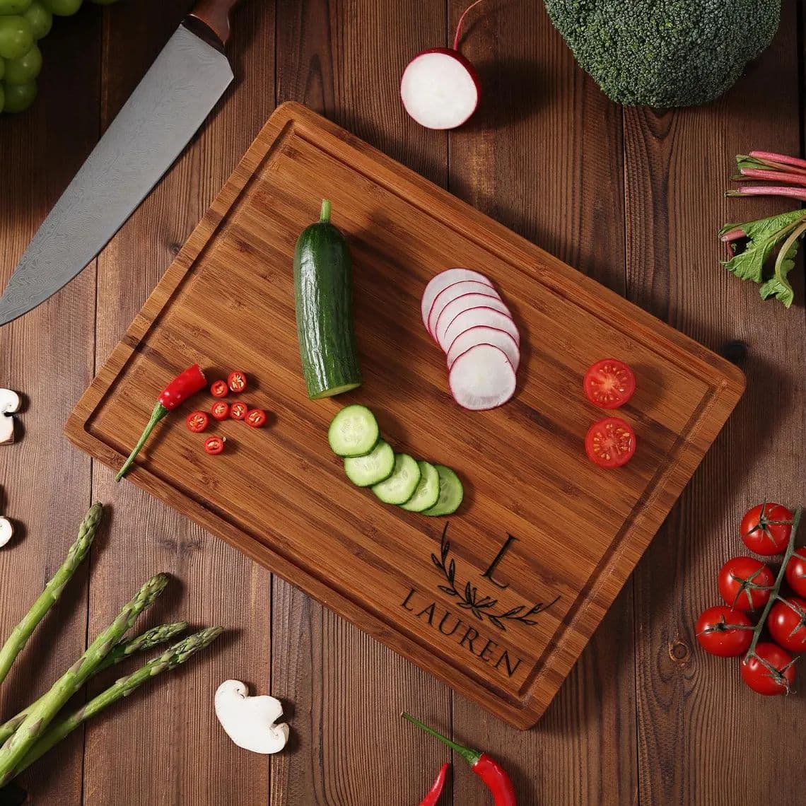 Wooden Fruit Tray