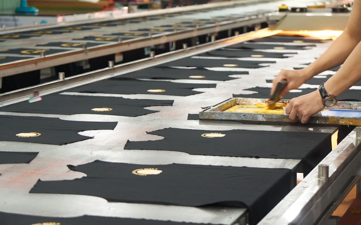 Flatbed Textile Screen Printing